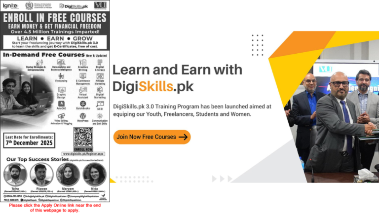 DigiSkills.pk Free Courses 2025